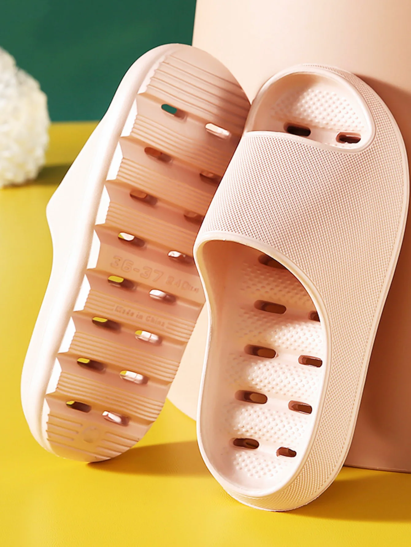 

Pmoiste Bathroom Slippers Women Soft EVA Comfortable Designer Light Living Room Shoes Shower Slip-on High-quality Indoor Slides