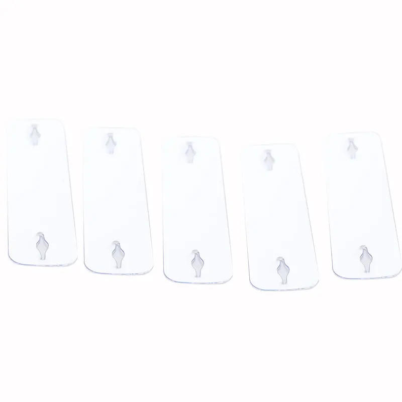 5Pcs Invisible Elegant Men Suit Practical Tie Clip Slices Keep Necktie in Place