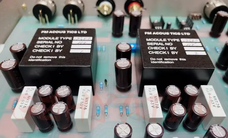 แบบจําลองใหม่ของ Swiss FM Acoustics 222 MK3 phono linear preamplifier