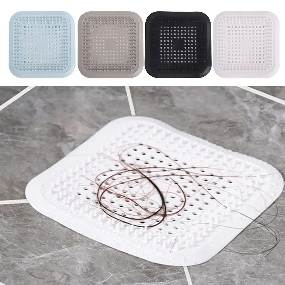 Silicone Floor Drain Cover Anti-blocking Deodorant Sewer Deodorizer Leakage-proof Seal Sink Hair Filter Bathroom