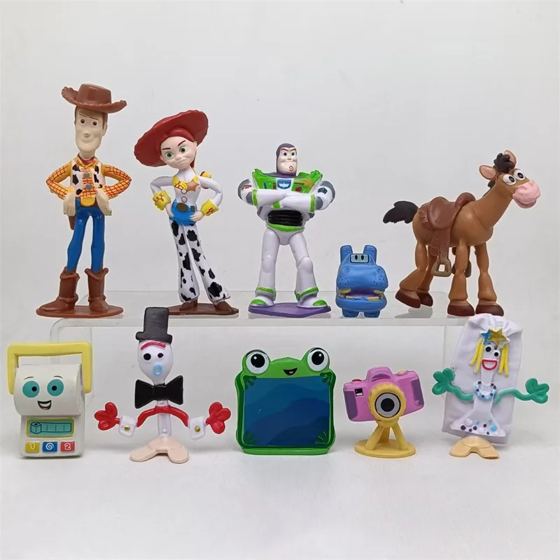 Heißer Verkauf 10 Stück/Set Film Cartoon Toy Story 5 Jessie Woody Buzz Lightyear Forky Lilypad Smarty Pants Actionfiguren Modell Spielzeug Geschenke Scd6A4Eeba51642E085E44Bfd08Cf3Bddf