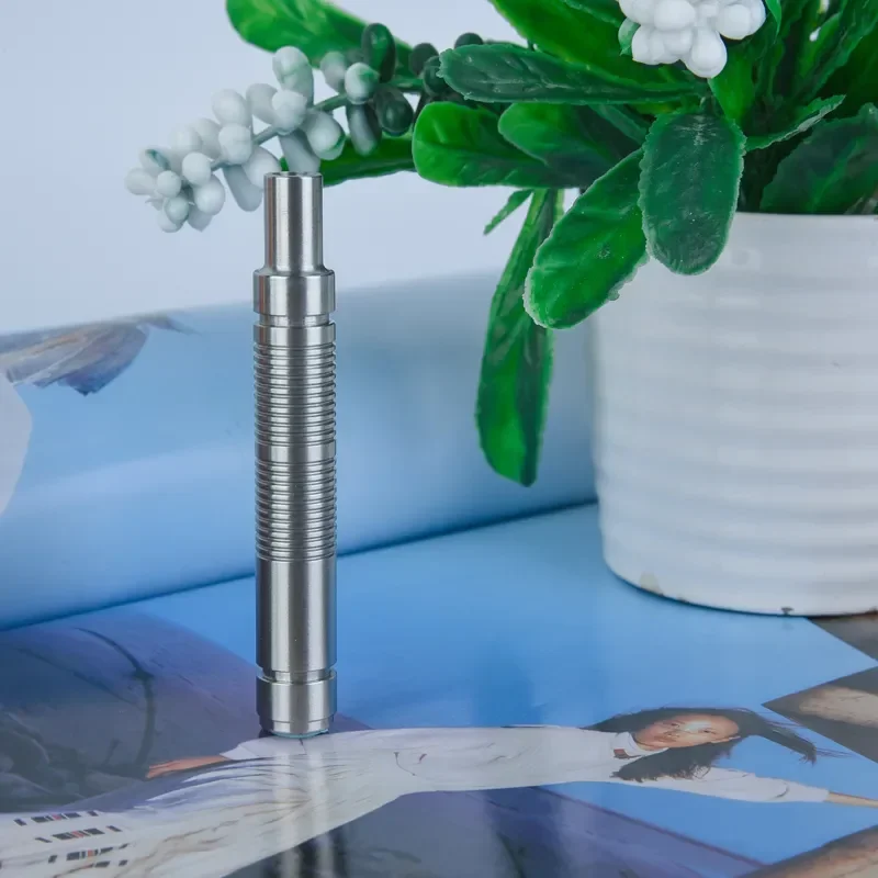 YAQI Mens 316 Stainless Steel Men Safety Razor Handle Solid Color Simple High Quality Razor Handle For Men