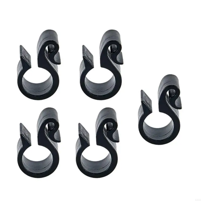 Set of 5 Drip System Tube Support Brackets Weather Resistant Fastening Clips Hook For Irrigation Equipment Maintenance 