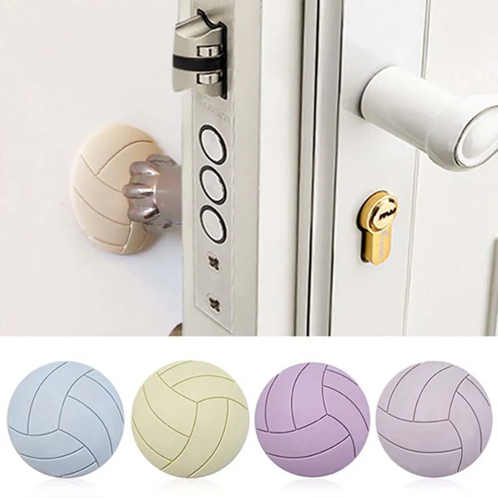 

5CM Silicone Door Handle Anti-collision Paste Thickness 1CM Door Wall Toilet Anti-collision Cushion Anti-collision Door Stops