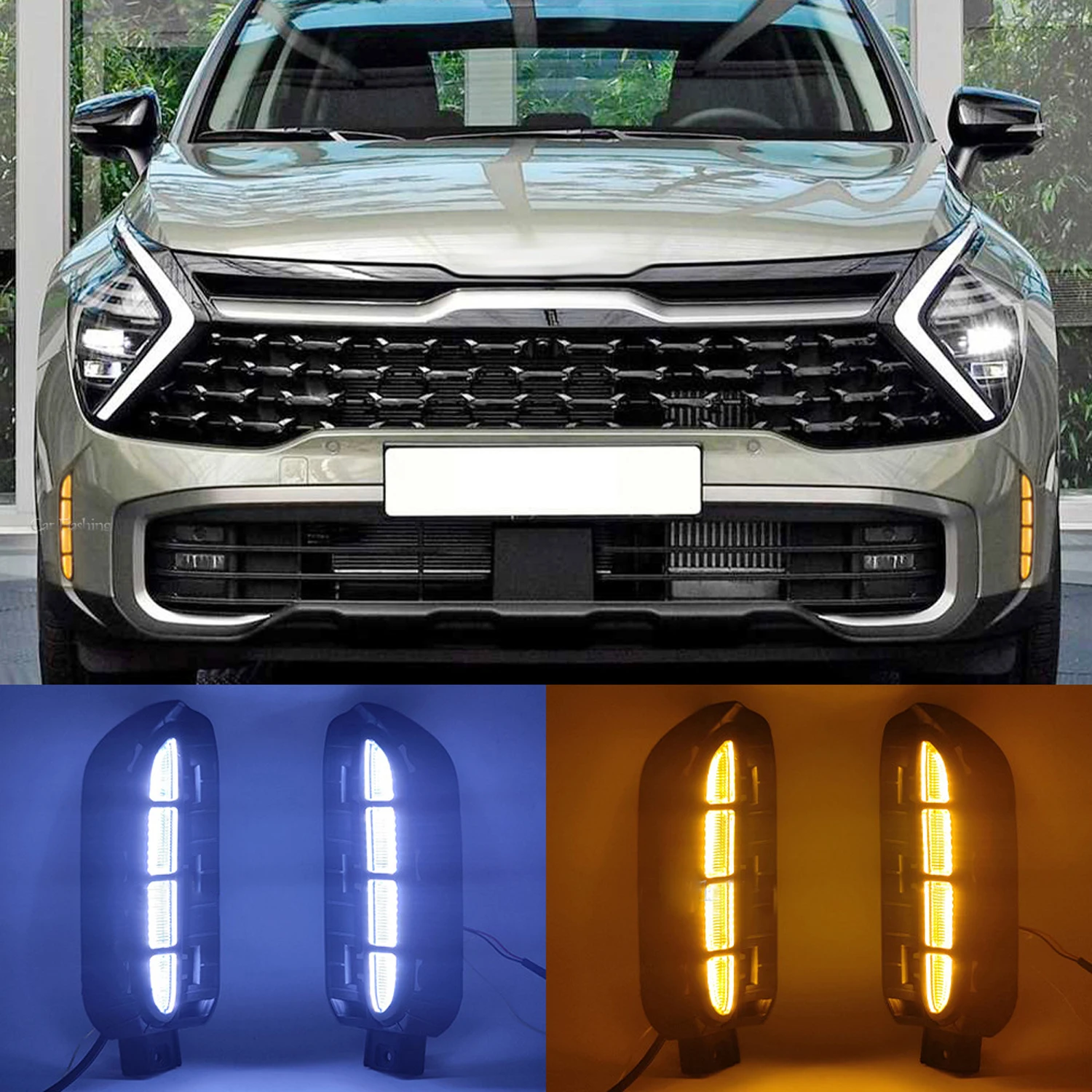 

Фонари Противотуманные передние для Kia Sportage 2023, 2024, 2 шт.