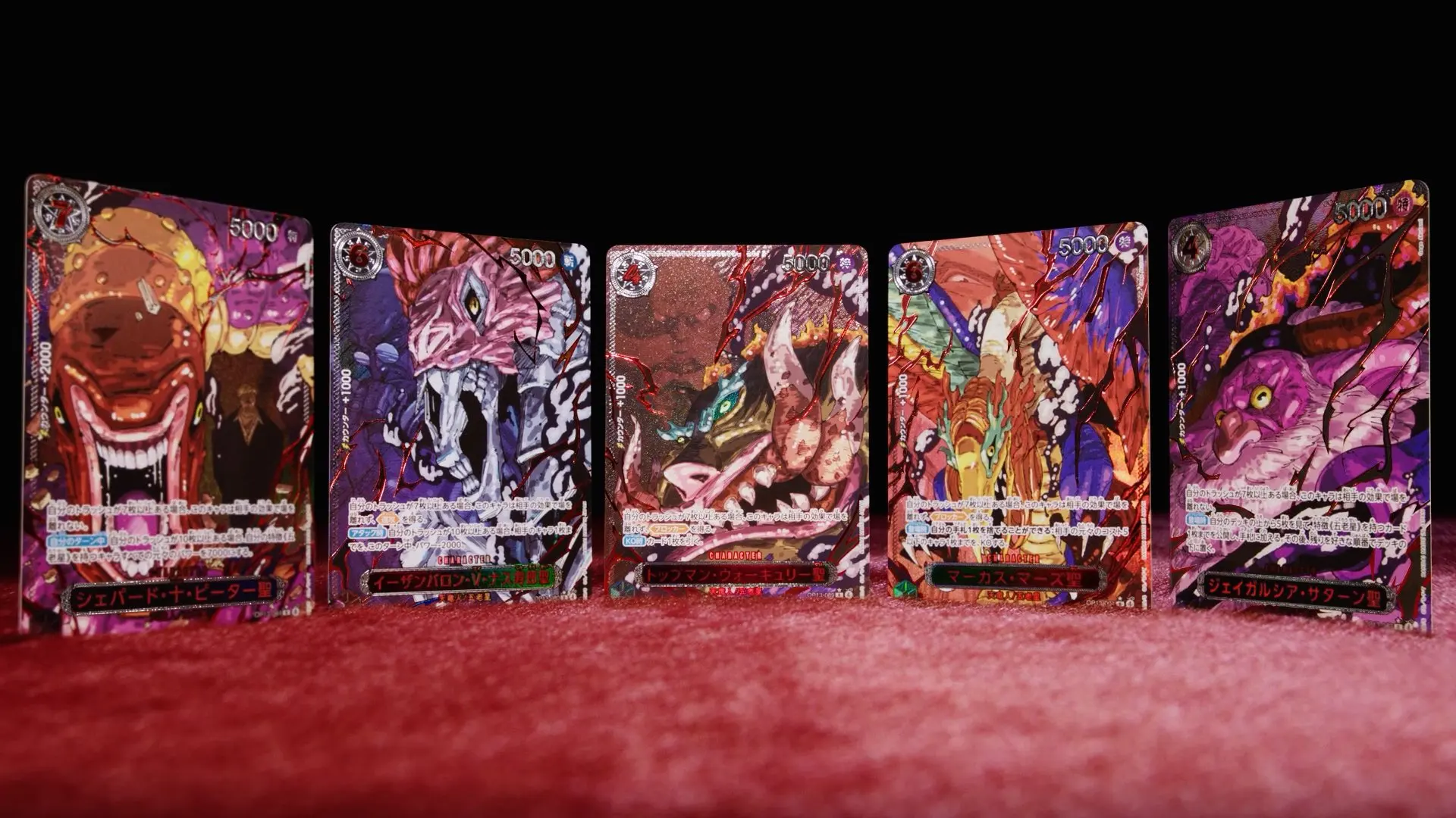 บันได วันพีซการ์ด OPCG The Will To Inherit Series OP13 Booster Packs ลูฟี่หมวกฟางกลุ่มโจรสลัดอะนิเมะคอลเลกชันการ์ด