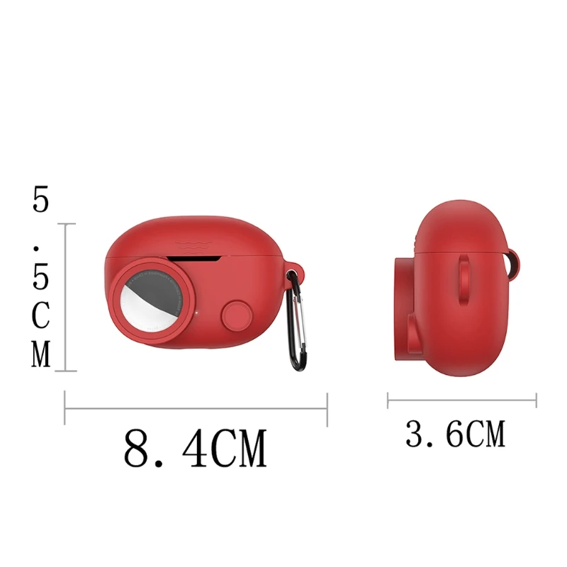 เหมาะสำหรับ Beats-Studio Buds/AirTags หูฟังที่ครอบกันกระแทกป้องกันฝุ่นปลอกป้องกันที่อยู่อาศัยทนต่อการสึกหรอ