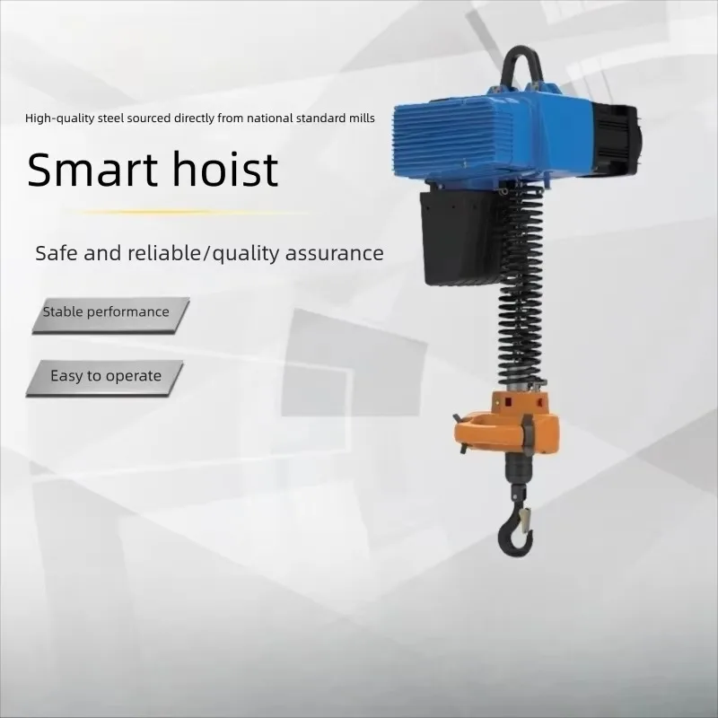 Equipo de elevación manual con cadena de 500 kg, equilibrador de peso inteligente, aparelaje de elevación compacto de precisión, equipo estable de control de carga para