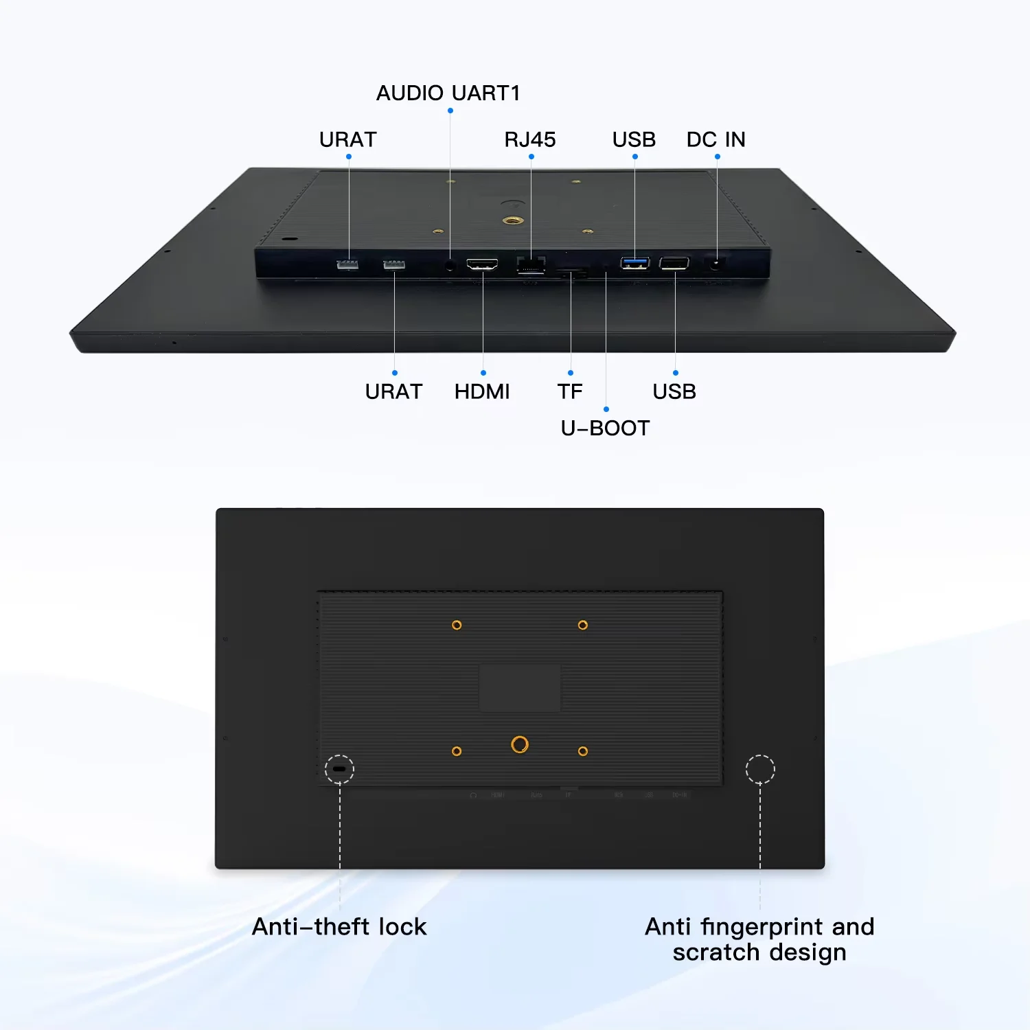 안드로이드 14 금전 등록기 8코어 CPU, 15.6인치 4G+32G 터치 POS, 1920*1080P 화면 레스토랑 POS 주문 키오스크 쇼피파이 POS