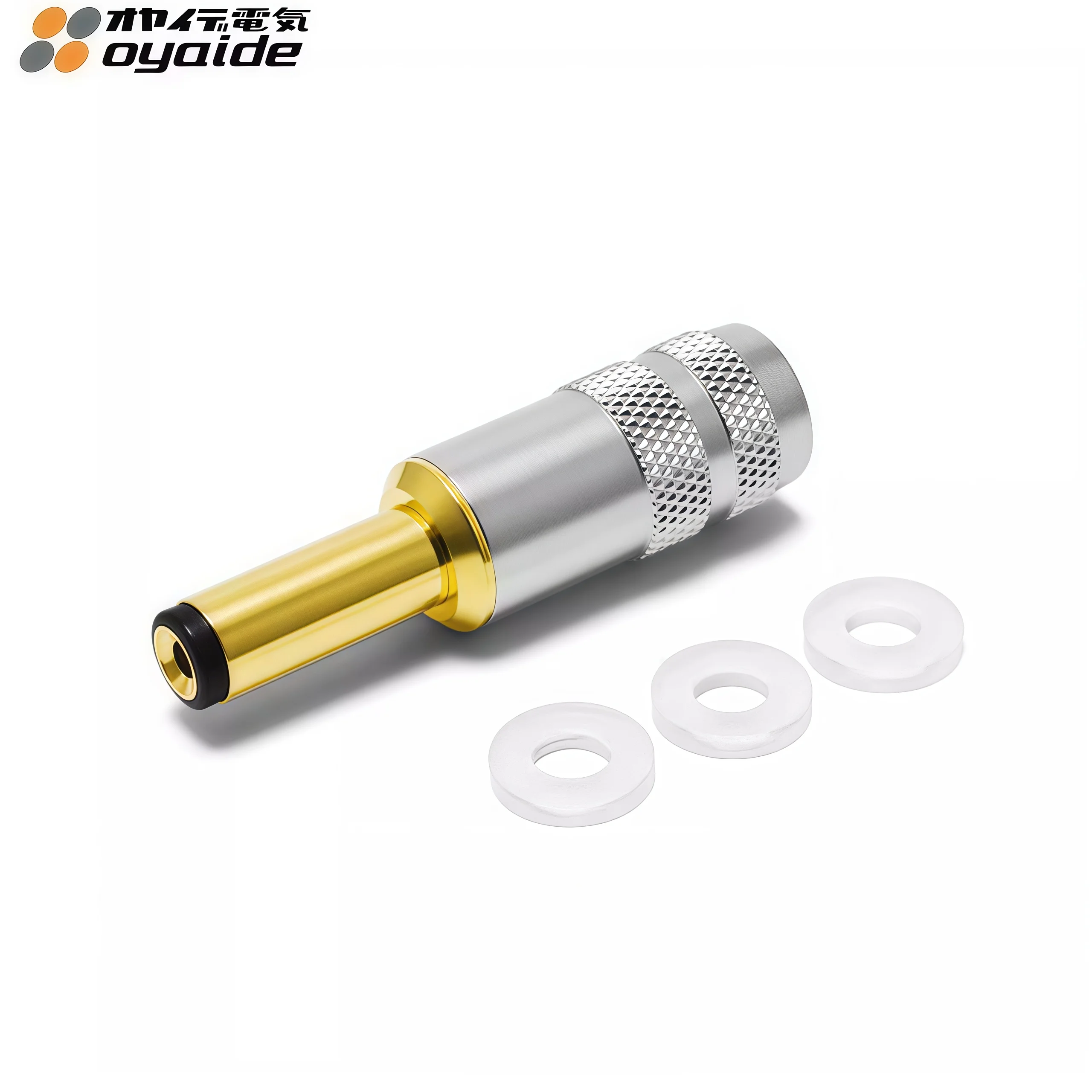 Oyaide DC-2.1G/DC-2.5G vergulde gelijkstroomstekker origineel Japan