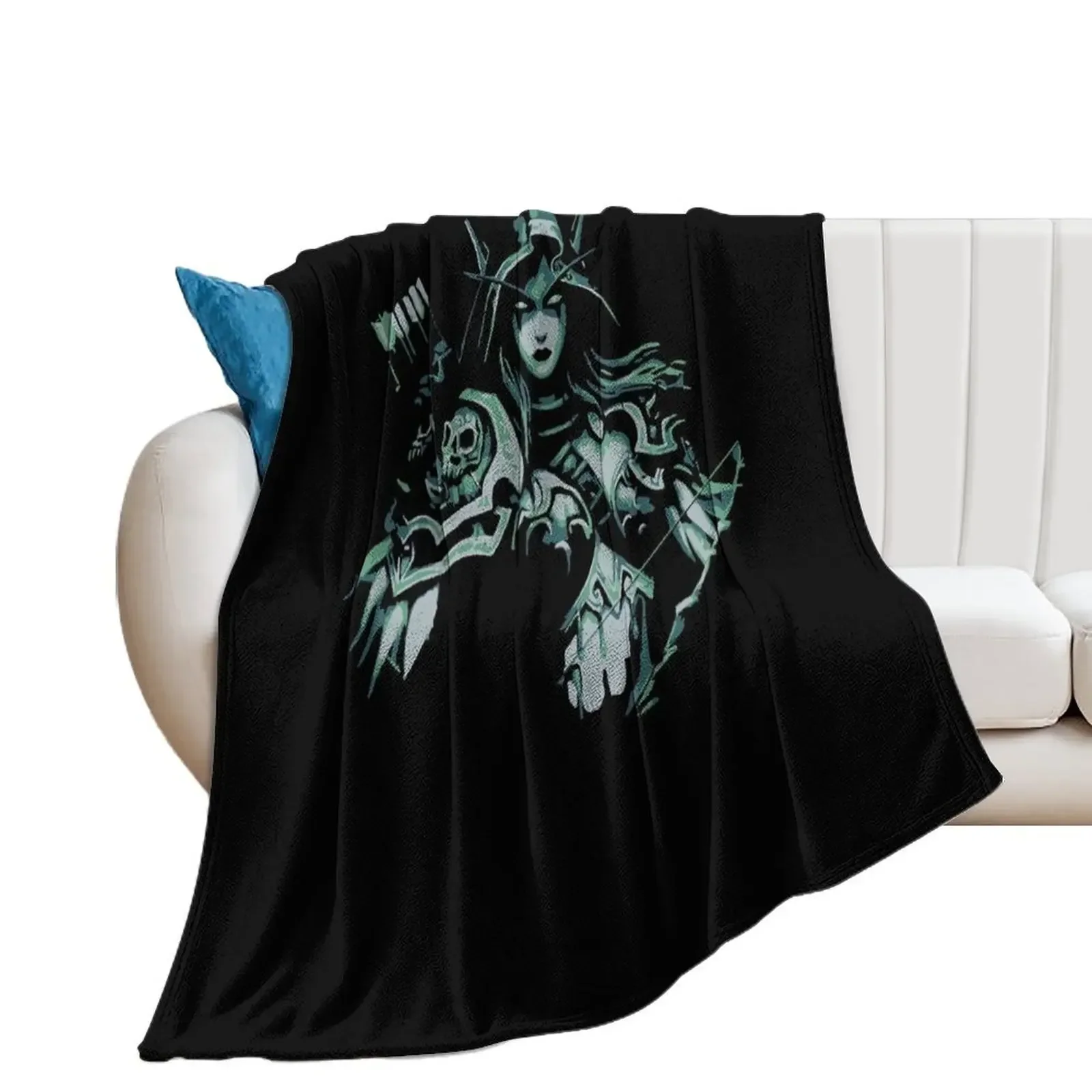 Sylvanas Windrunner Throw Blanket Giant Sofa Flannels Blankets