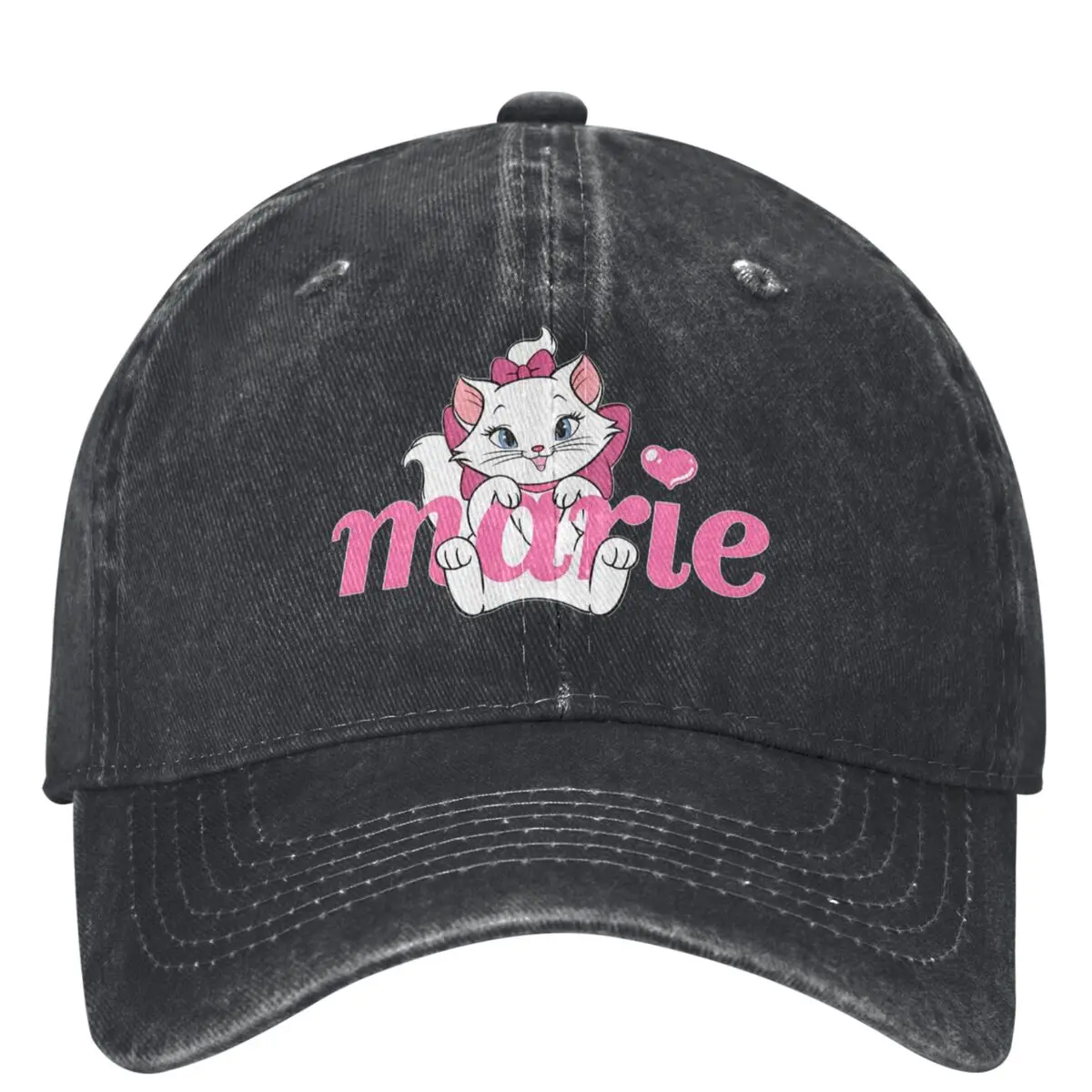 

Marie Cat Casual Baseball Cap Spring Trucker Hat Sun Visor Outdoor Sport Snapback Cap Female Male y2k Cute Baseball Caps