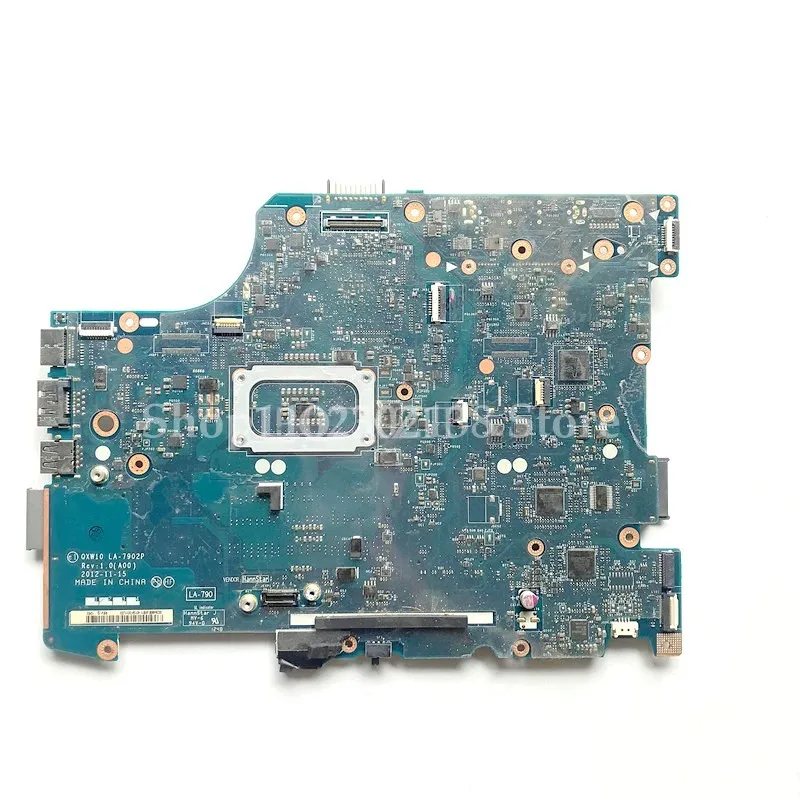 91C4N 091C4N CN-091C4N QXW10 LA-7902P Hoge Kwaliteit Moederbord Voor E5530 Laptop Moederbord Met SLJ8C HM77 100% Volledig Getest Ok