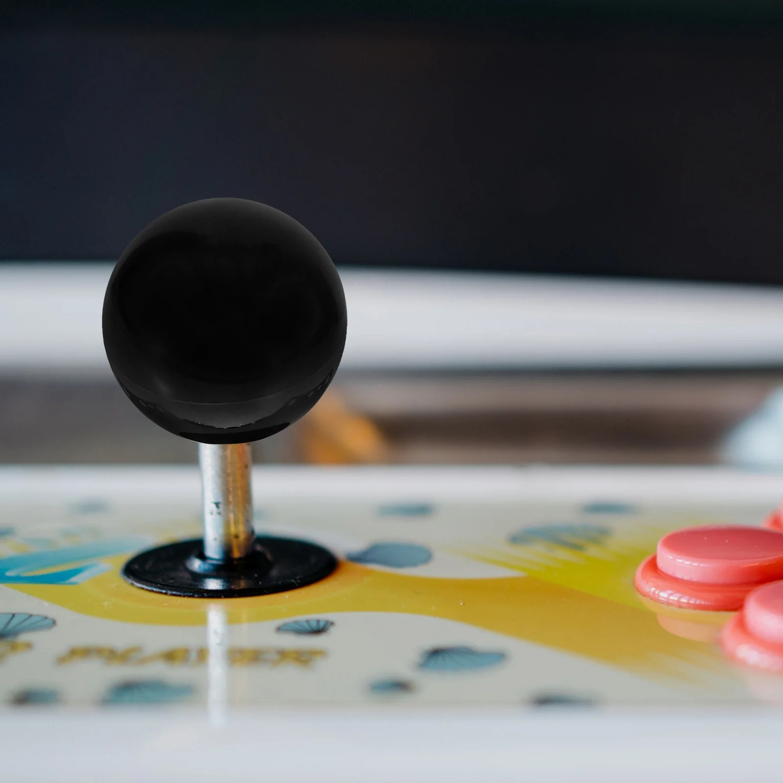 

1 set 1 Set Game Joystick Replacement For Arcade Kit Micro Switch Smooth Control Plastic Joystick For Game Simulators Reusable