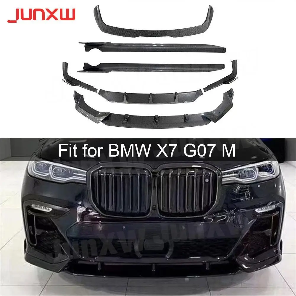 

Carbon Fiber Body Kit for BMW X7 G07 M Sport 2019-2021 Front Lip Side Skirts Rocker Panels Rear Diffuser Splitters Spoiler