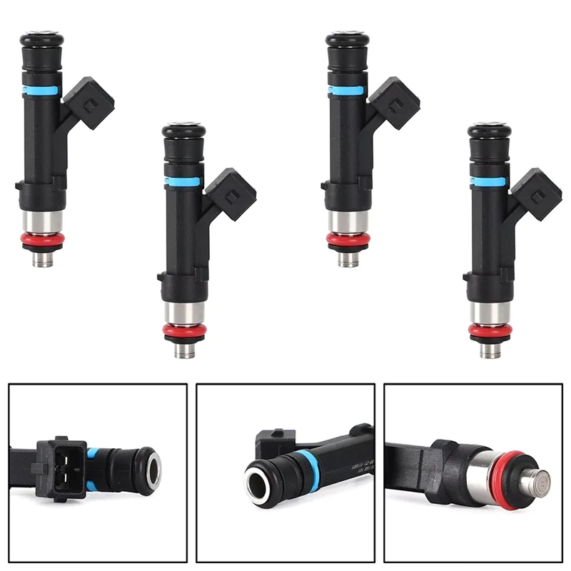 

4X Fuel Injectors 0280158101 Fit For Nubira Lacetti J200 1.8L 96487557-AS55