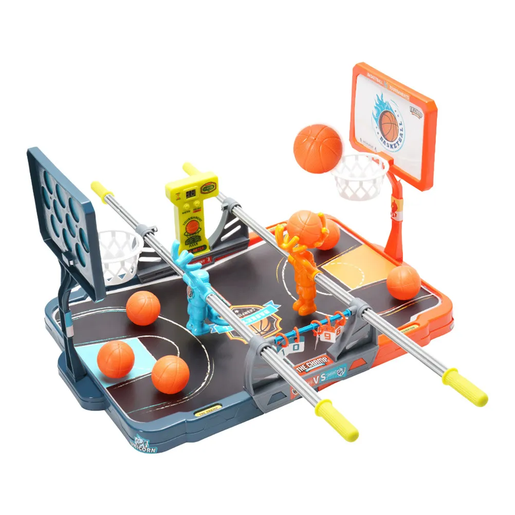 

Набор для интерактивной настольной баскетбольной игры для детей, развивающая спортивная игрушка для развития мозга, подарок на день рождения, для игр в помещении
