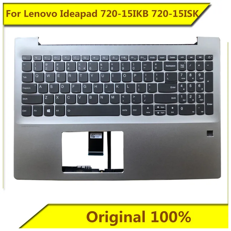 

For Lenovo Ideapad 720-15IKB 720-15ISK Notebook Keyboard C Shell with Backlight Silver New Original for Lenovo Notebook