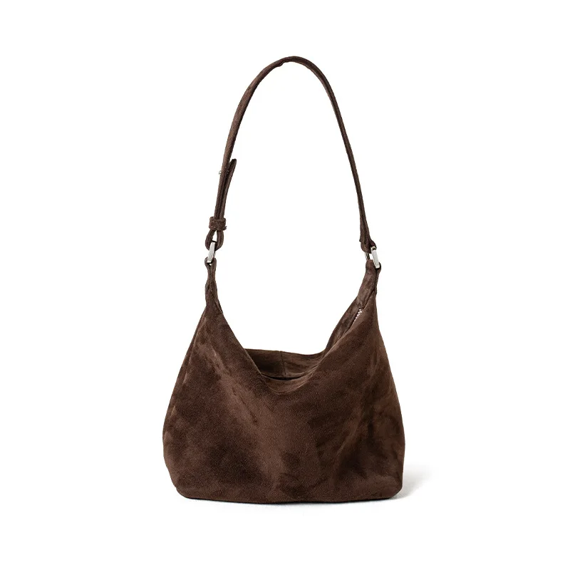 

Autumn winter Women's Cow Genuine Leather Shoulder Bag Female Retro Cowhide Handbags Ladies Fashion Designer Luxury velvet Bags