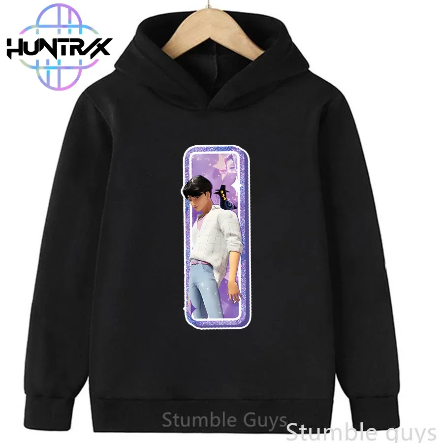 

Autumn Kids Kpop Demon Hunters Hoodie Boys Clothes Girls Letter A-Z Print Anime Style Outdoor Wear Hooded Top​