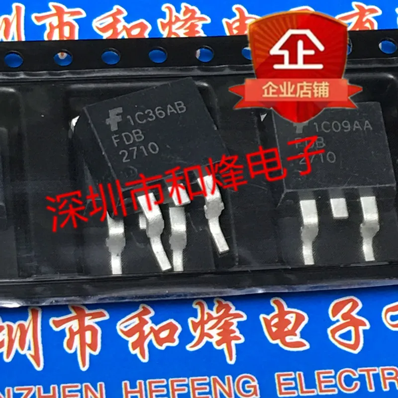 5 pieces FDB2710  TO-263 250V 50A    