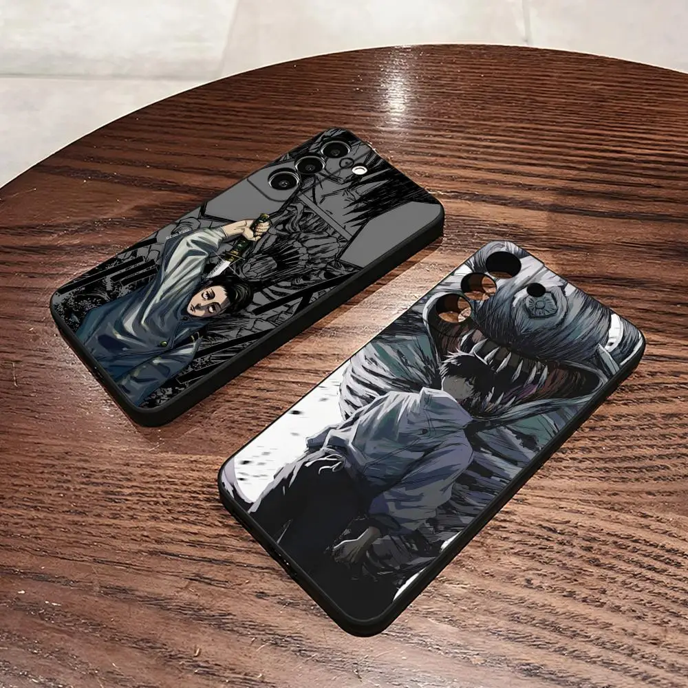 Jujutsu Kaisen Yuta Okkotsu Phone Case for S23 Fe Samsung S24 Ultra S22 S20 S21 Plus Galaxy A54 A34 A24 A53 Note 20 Back Cover