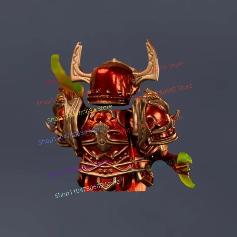 MOC Bouwsteen Anime Stripfiguur Mini Figuur Model Warrior Armor Trend Speelgoed Accessoires Hobby Collectible Display Toy