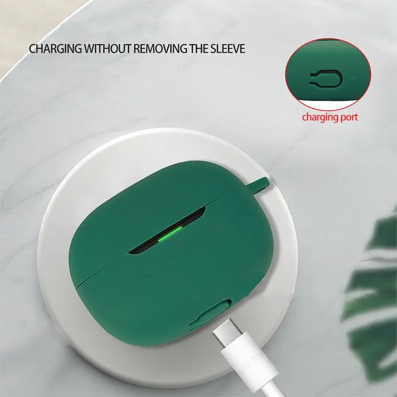 حافظة من السيليكون لهاتف Redmi Buds 5 Pro غطاء ناعم لهاتف Xiaomi Redmi Buds 5 Pro Buds5 5Pro حافظة سماعة أذن واقية Buds 5 Pro Funda