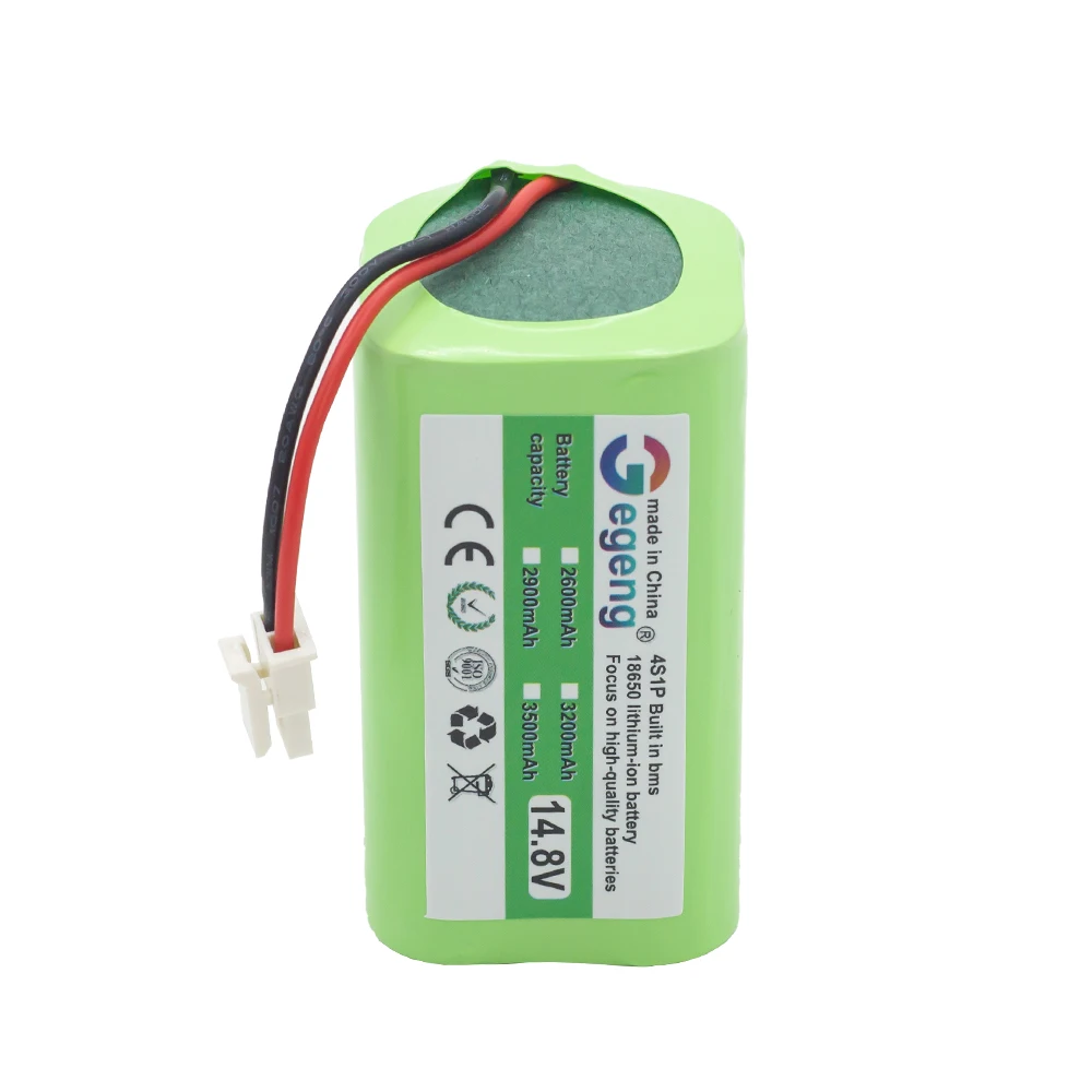 Gegeng 14.8V/14.4V 2600mAh dla Polaris 3200 Imou BG800 baterii do ładowania robot odkurzający, akcesoria do odkurzaczy 4 s1p