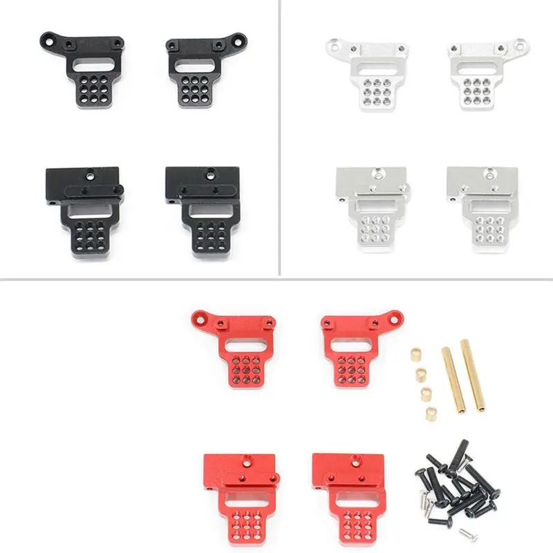 CYGJ-For Traxxas 1/18 TRX-4M Land Rover Defender Ford Liema Shock Absorber Support Frame Upgrade Accessories Trx4m,Black