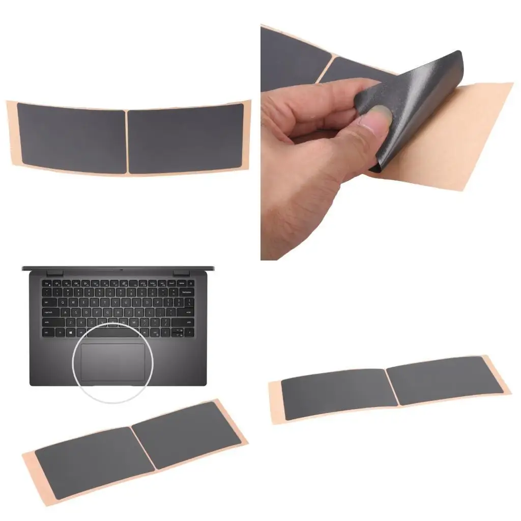 

31BA Adhesive Laptop Cover Transfers For Touchpak Enhancement Easy Installation Professional Appearance 2Pieces