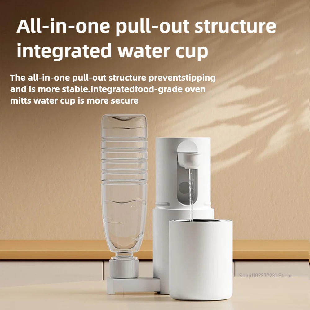 XIAOMI MIJIA Portable Instant Hot Water Dispenser Home Office Desktop Electric Kettle Thermostat Portable Water Pump Fast heatin