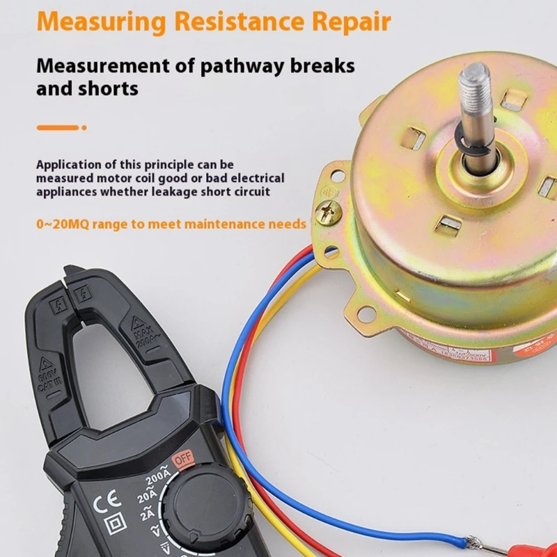 

User Friendly Clamp Digital Multimeter For Efficient Field Equipment Maintenance