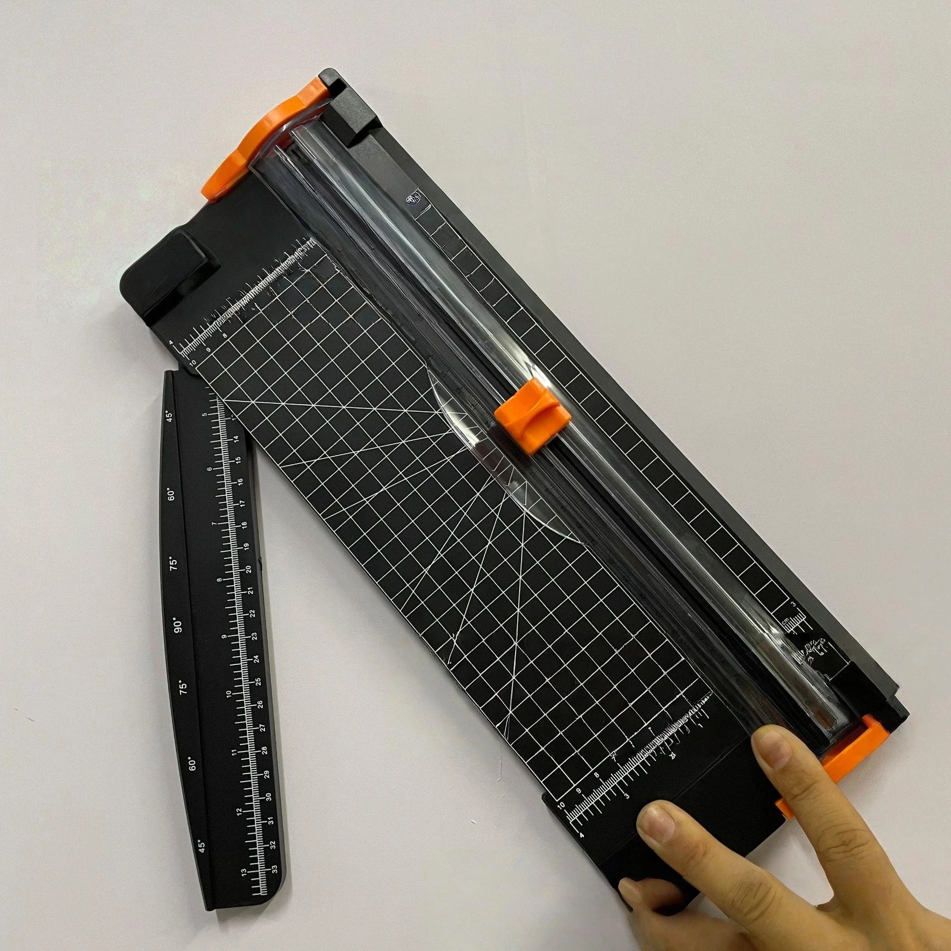 

A4 Paper Cutter 12 Inch Titanium Paper Trimmer Scrapbooking Tool with Automatic Security Safeguard for Craft PaperCoupon, Label