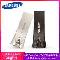 SAMSUNG BAR Plus USB 3.1 Flash Drive 64GB/128GB/256G Transfer speeds up to 400MB/s Tough & Trusted Pen Drive Memory Stick U Disk