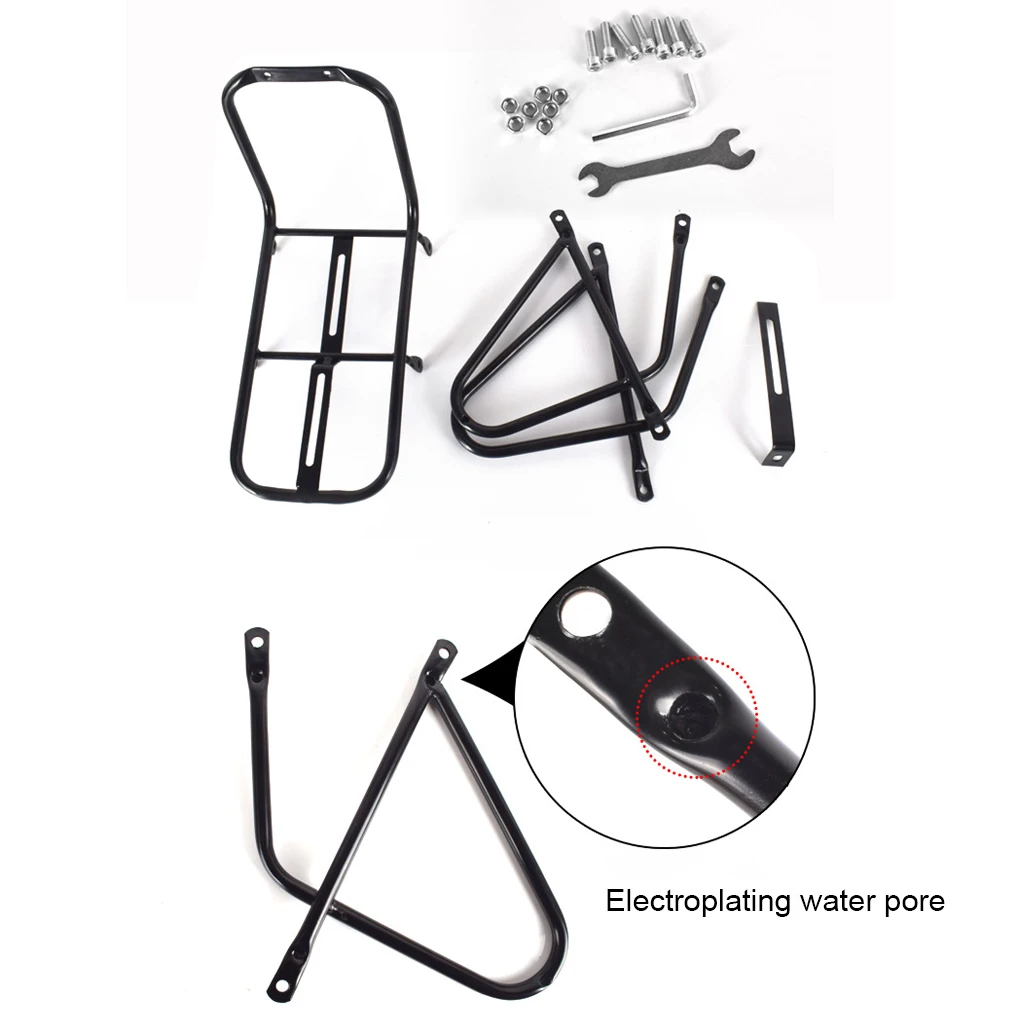 

MTB Road Cycling Bike Front Rack Carrier Pannier Bag Luggage Shelf Bracket Load Bearing 15kg Mountain Bicycle Carrier Cargo Rack