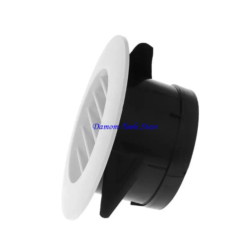 57BE Air Vent Extract for Valve Grille Round Diffuser Ducting Ducting Cover 100mm