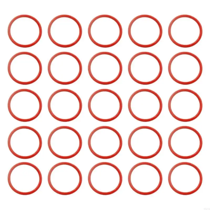

M6CB Pack of 100 Silicone Coffee Machine Gasket Silicone Seals Easy Installation