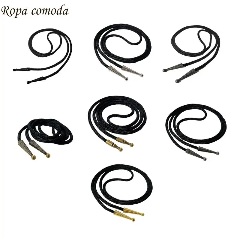 

MXMA Bolo Tie Craft Accessories Нейлоновый шнур с гравированным шармом для украшения для шейки ручной работы