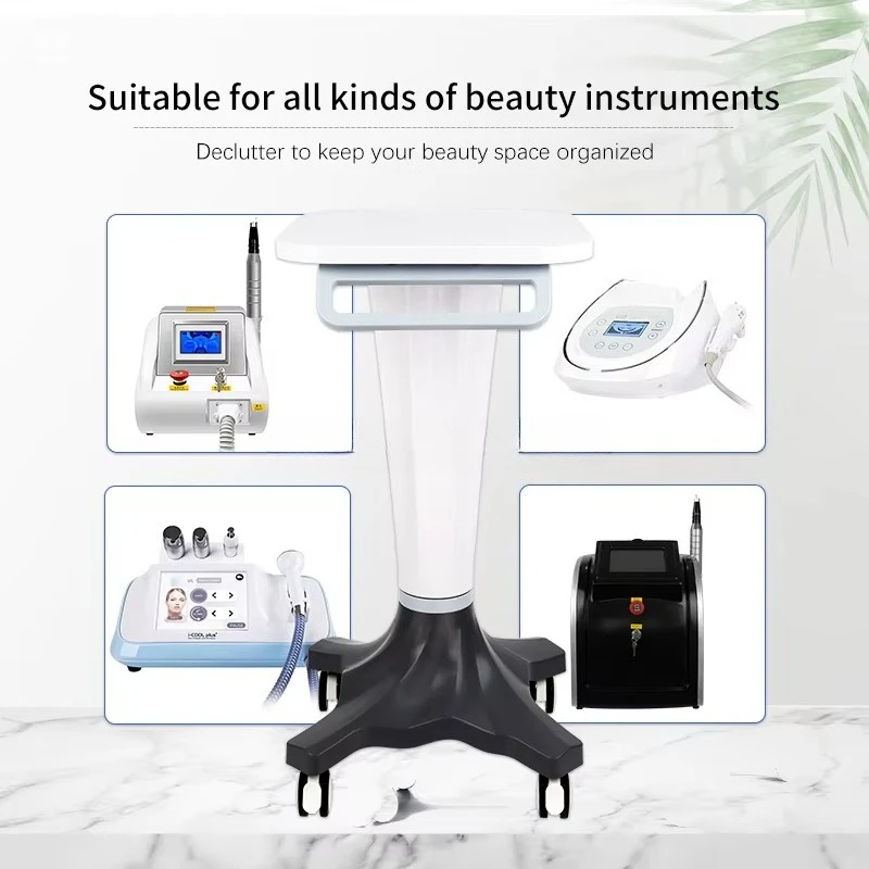 Beauty salon trolley Convenient trolley with adjustable salon tables for beauty salon and spa services