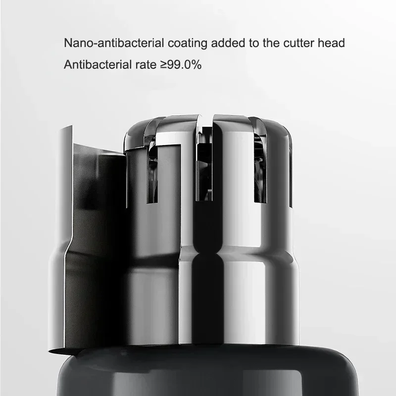New XIAOMI Mijia Nose Trimmer No Box USB Rechargeable Painless Ear Nose Hair Eyebrow Trimmer Clipper Compact Pocket view 3