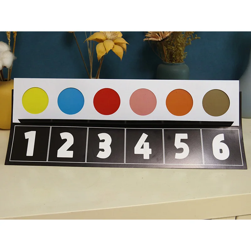 Color Match Board by J.C Magic Tricks Color Number Prediction Mind Reading Magia Close-up Stage Illusion Gimmick Mentalism Props