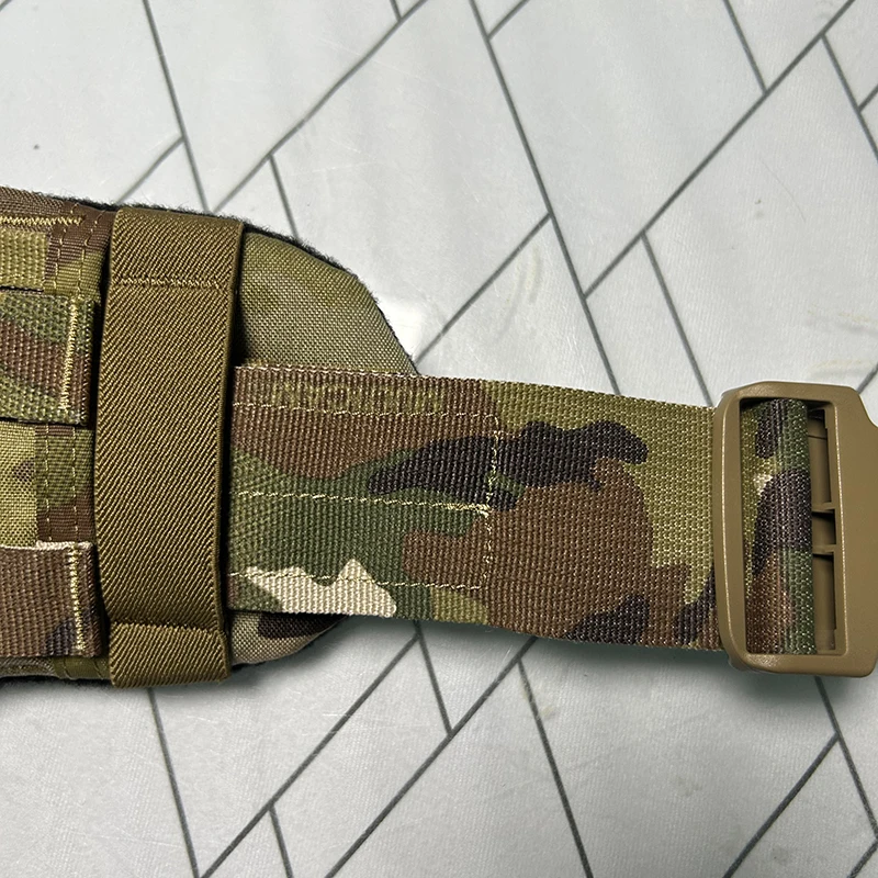 Customizable AVS Low Profile Belt Outdoor Tactical Waistband Belt Multitarn MC AOR1 BK CB