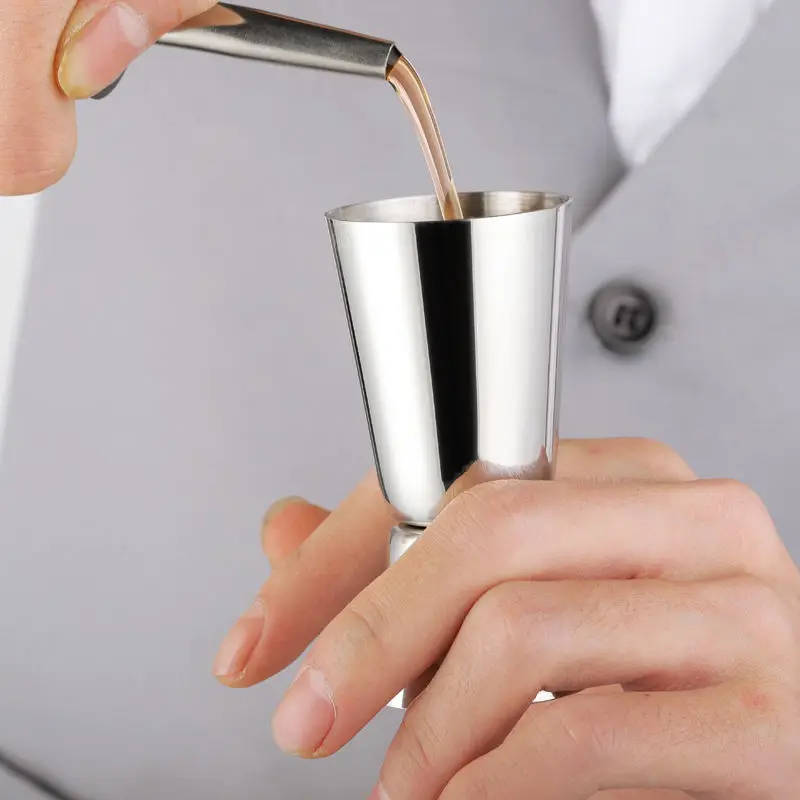 Double Side Measuring Cup Cocktail Drink Wine Shaker Stainless Mojito Bar Accessories Kitchen Gadget Bar Tools Cocktail Shaker