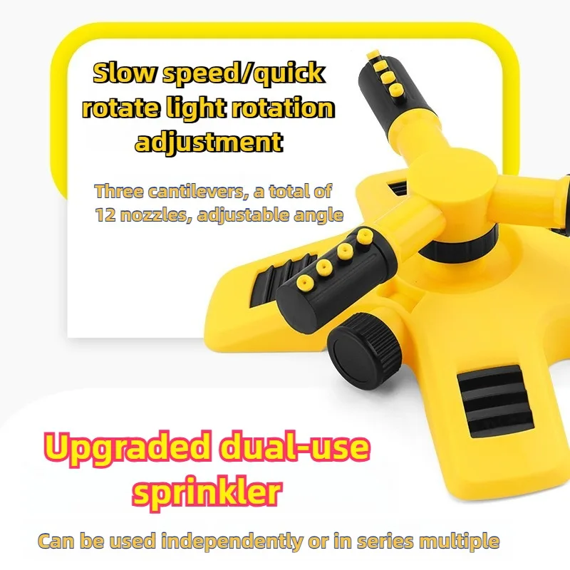

Large Coverage Garden Sprinkler 360 Degree Water Spray Automatic Garden Irrigation System for Lawn Flower Beds