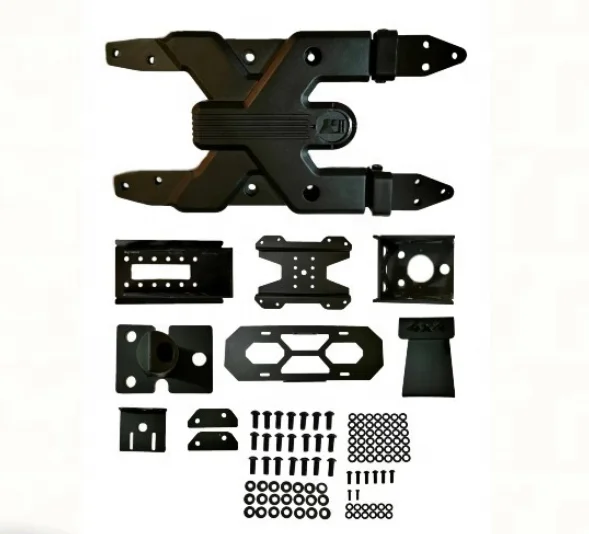 

Stronger Hinged Spare for Wrangler JL Tailgate Reinforcement Spare Tire Bracket Reinforcement Hinge Assembly Accessory RR Hinge