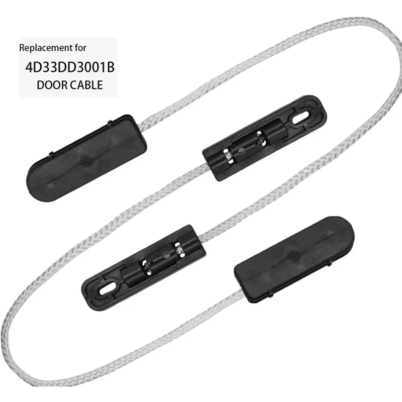 PORK-Dishwasher Door Hinge Cable For Dishwasher-4933DD3001B,4933DD3001A,2Pack Fits For Most Dishwashers