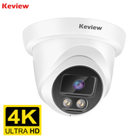 4K POE IP Camera Audio H.265 Onvif Wide Angle 2.8mm waterproof AI Color Night Vision Home CCTV Video CCTV Surveillance Security