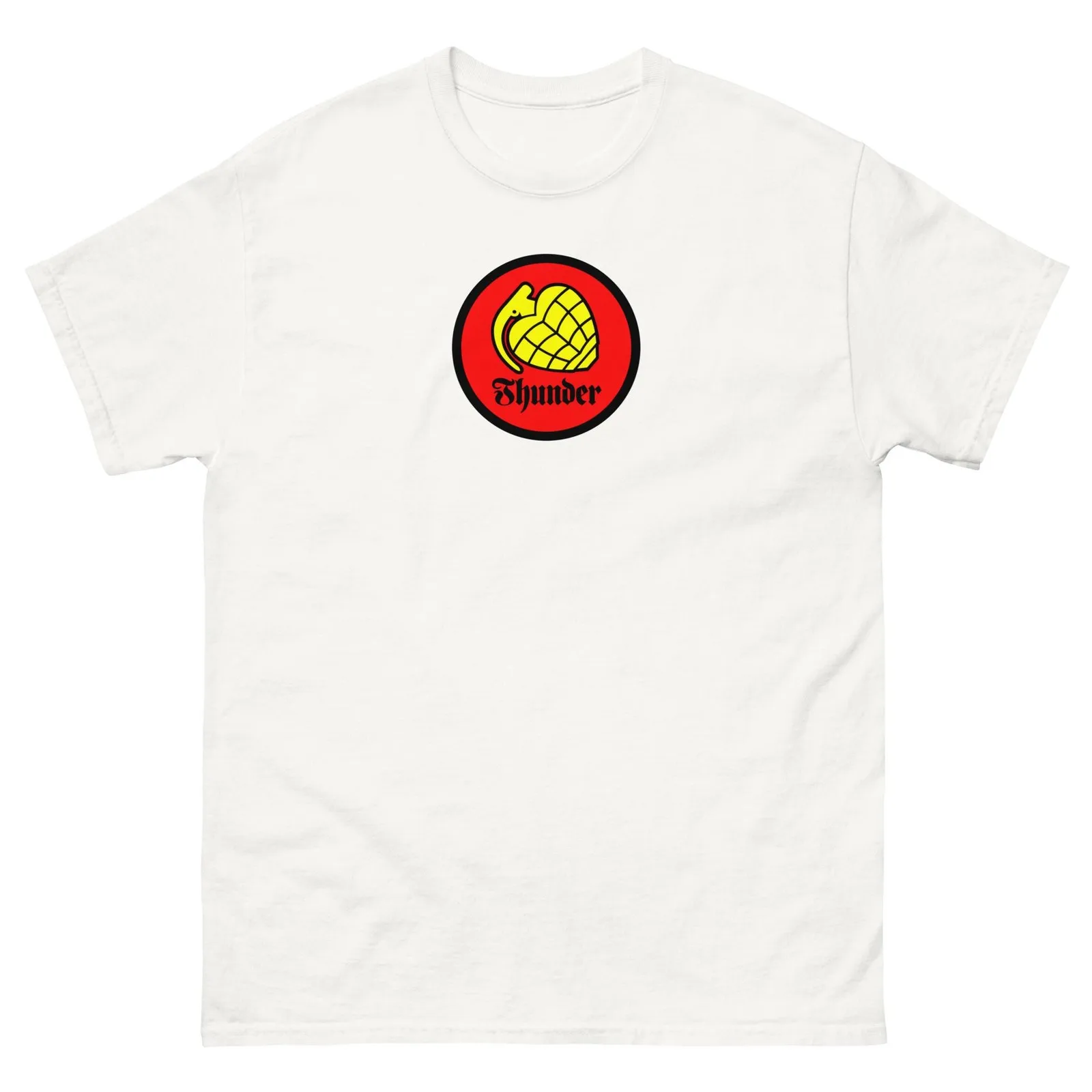 Hot Sale Thunder T Skateboard T-Shirt High-end Luxury Unisex Style Both of Men and Women