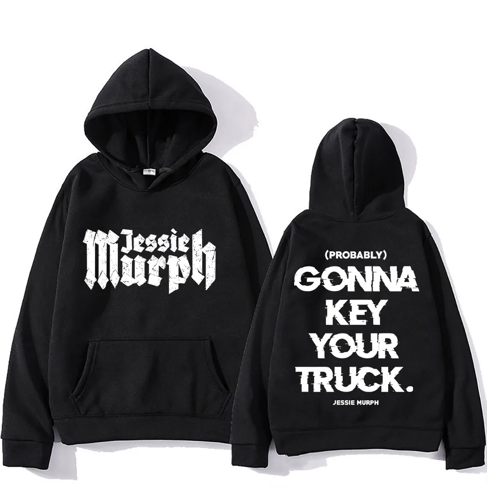 Jessie Murph Hoodie for Autumn/Winter Gothic Hip Hop Sweatshirts With Hooded Harajuku Comfortable Clothing Sudaderas Retro Hoody